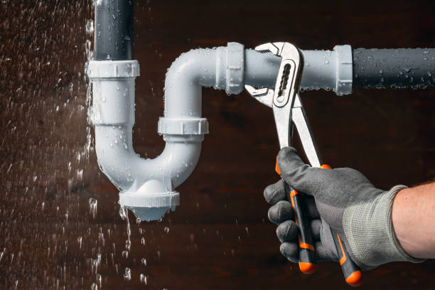 Professional Plumbing technician working in Burlington, NJ